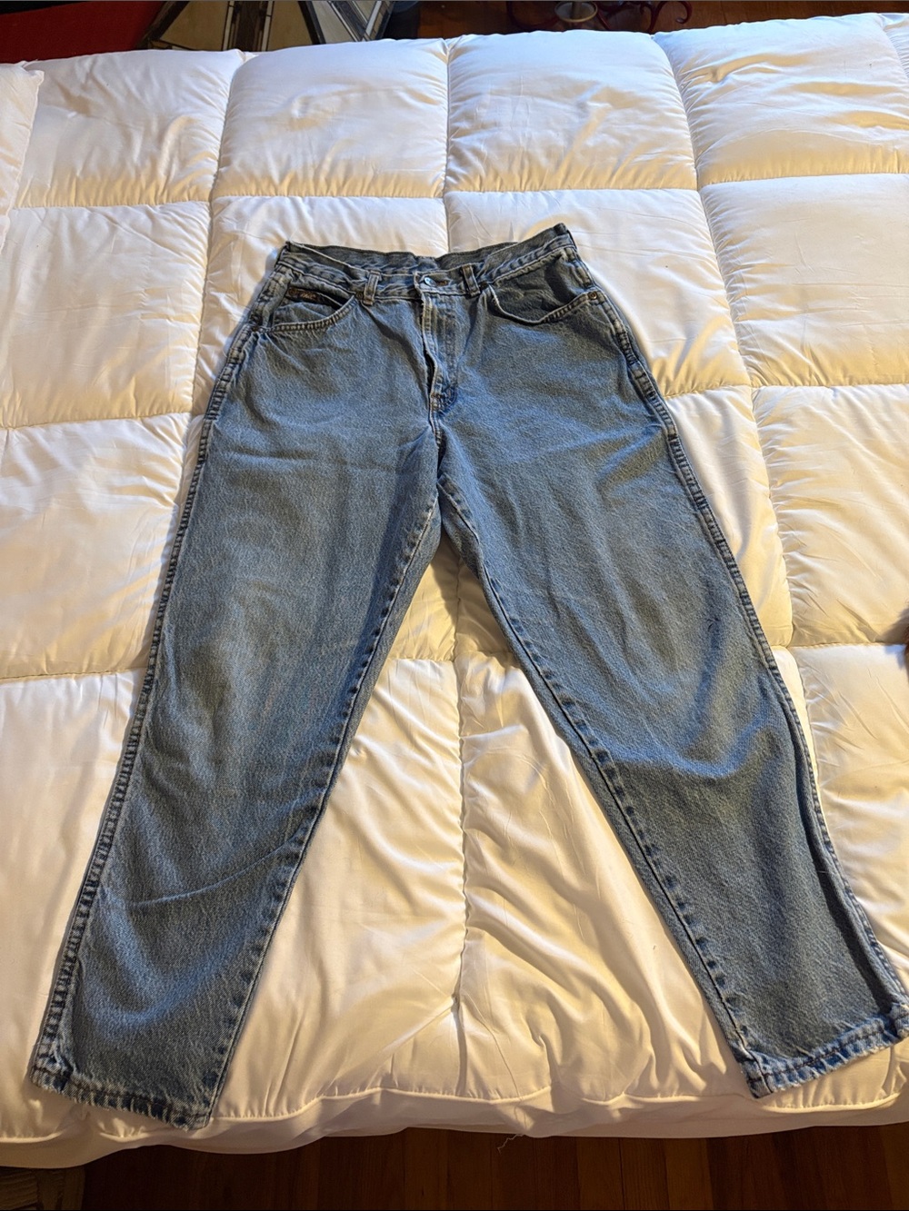 Vintage Chic Curvy High Waist Jeans 80s 90s